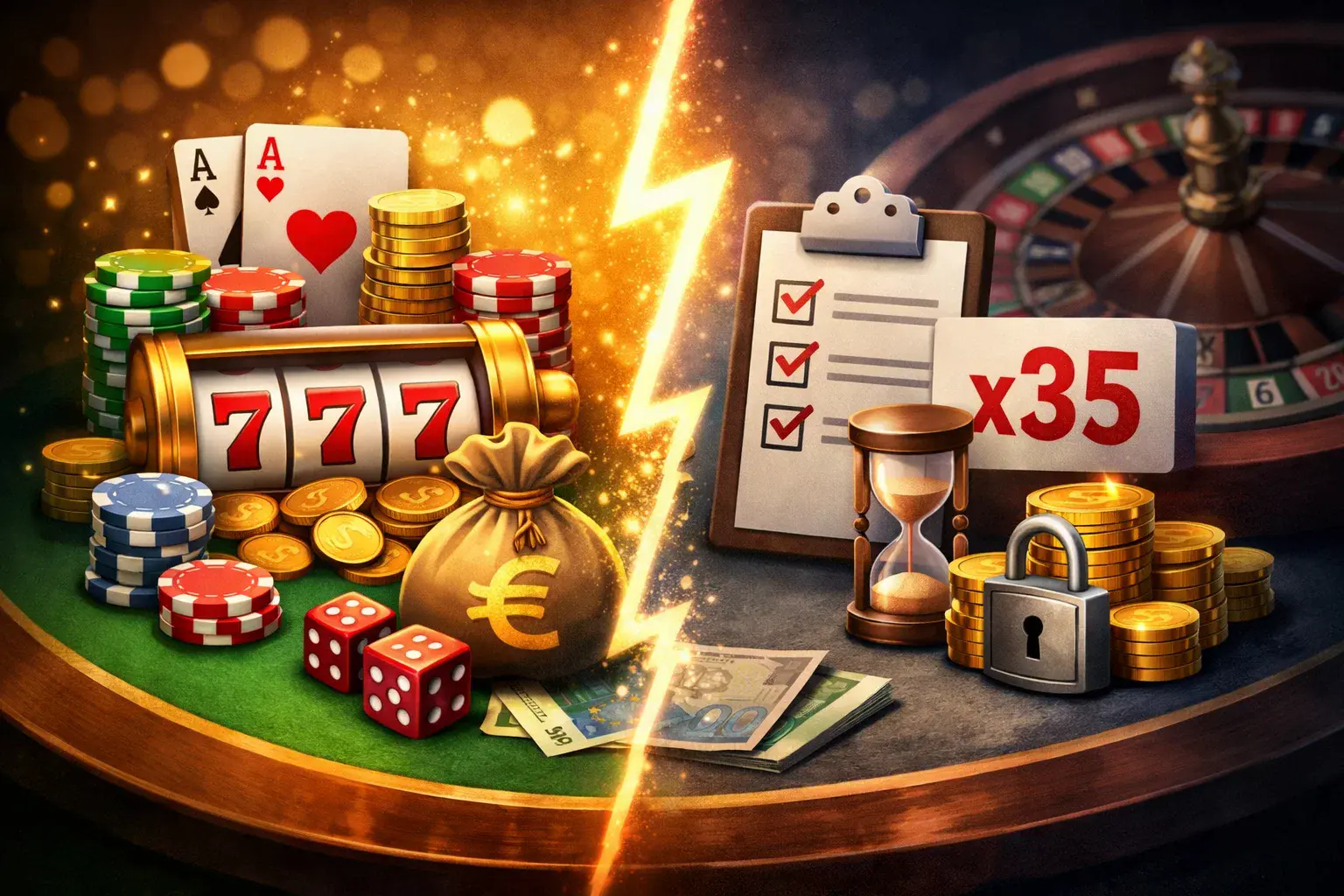 Zalety i wady bonusów z darmową gotówką 80 zł bez depozytu